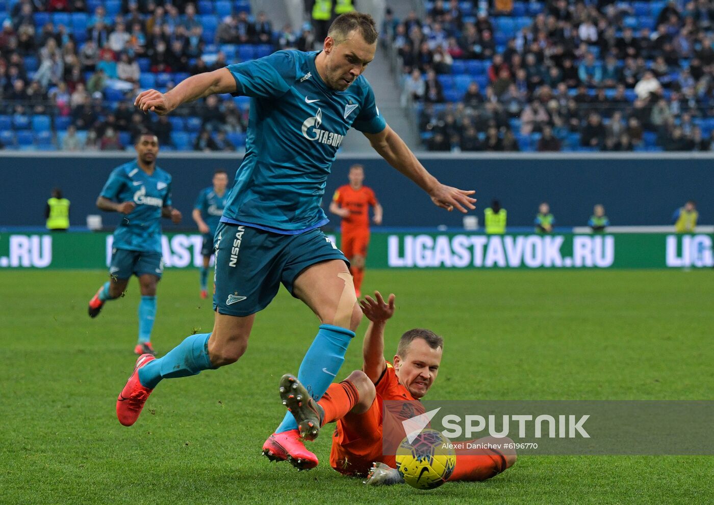 Russia Soccer Premier-League Zenit - Ural