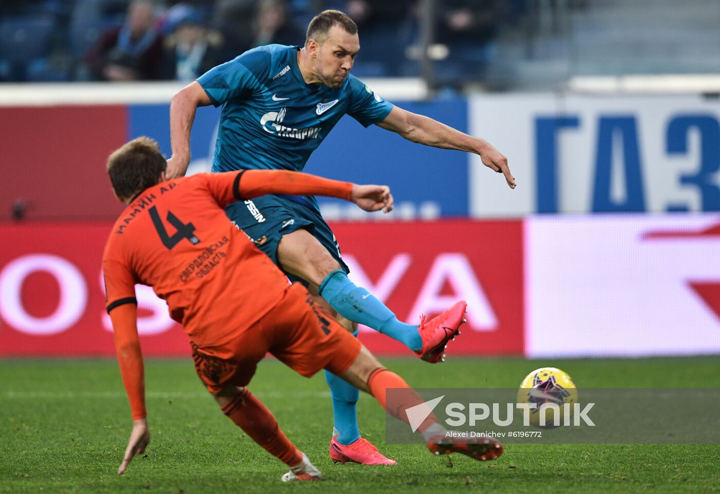 Russia Soccer Premier-League Zenit - Ural