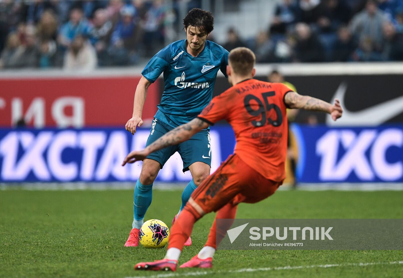 Russia Soccer Premier-League Zenit - Ural