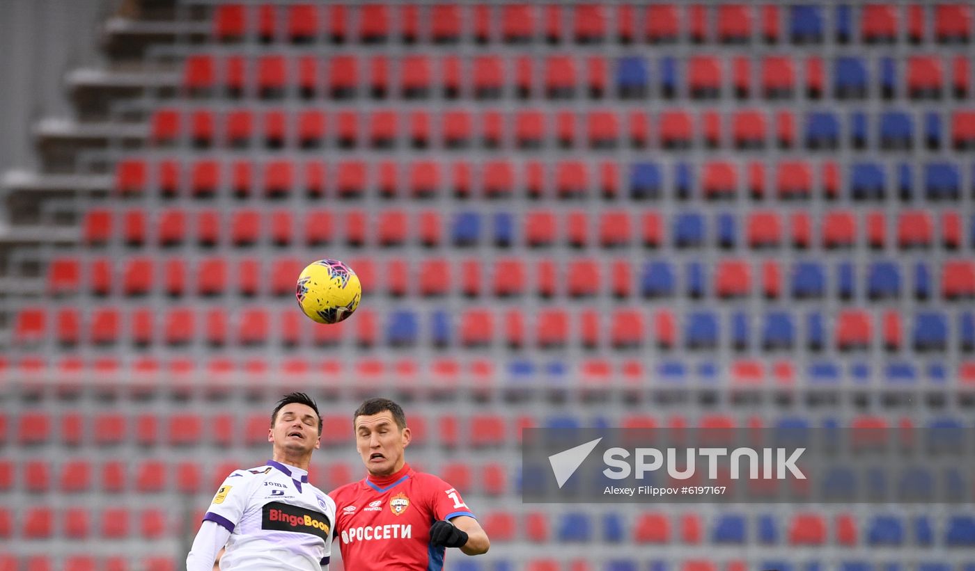 Russia Soccer Premier-League CSKA - Ufa
