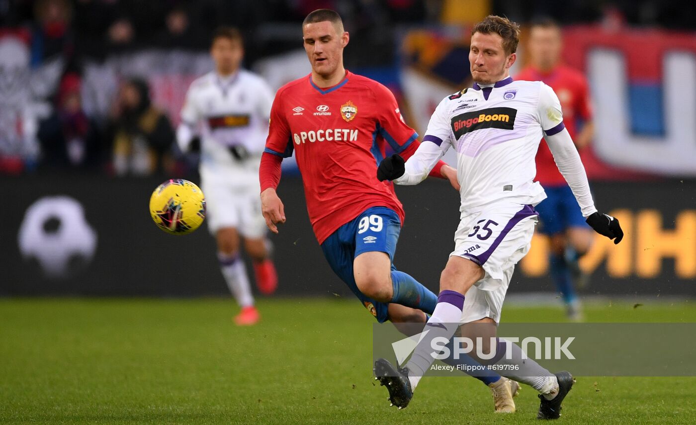 Russia Soccer Premier-League CSKA - Ufa