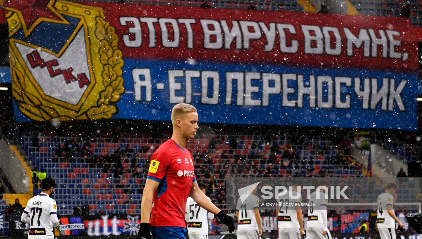 Russia Soccer Premier-League CSKA - Ufa