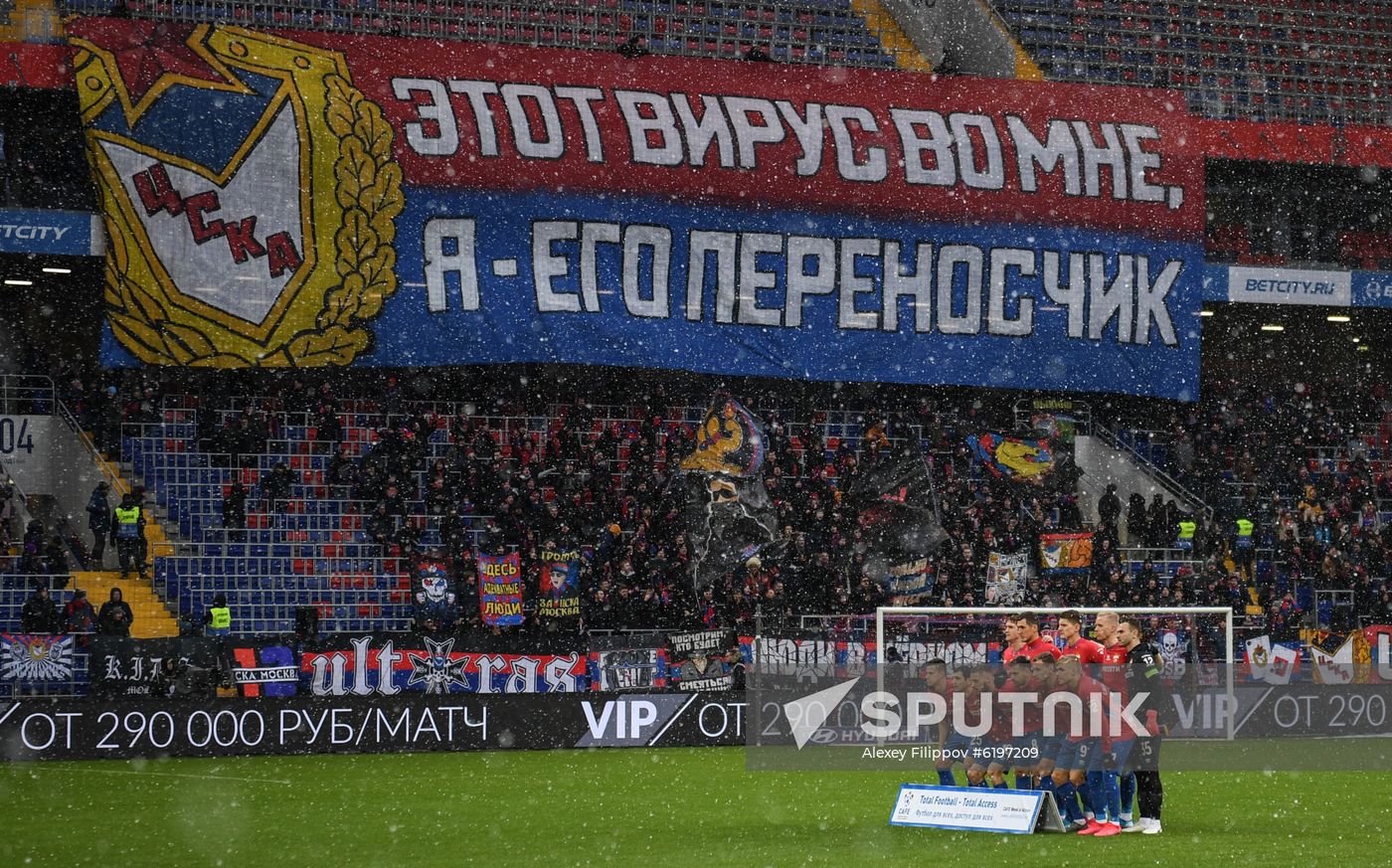 Russia Soccer Premier-League CSKA - Ufa