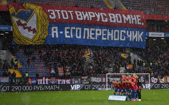 Russia Soccer Premier-League CSKA - Ufa