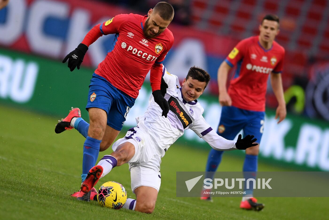 Russia Soccer Premier-League CSKA - Ufa