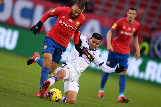 Russia Soccer Premier-League CSKA - Ufa