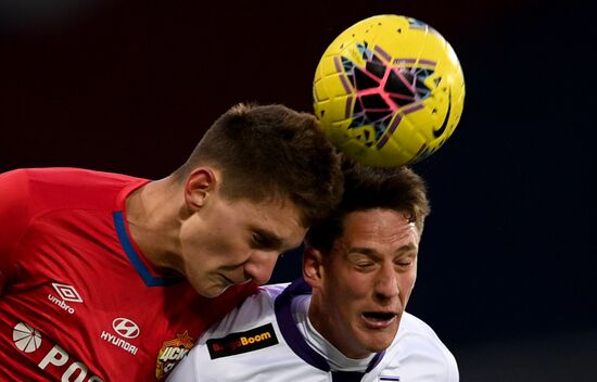Russia Soccer Premier-League CSKA - Ufa
