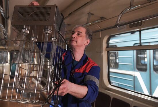 Russia Coronavirus Disinfection