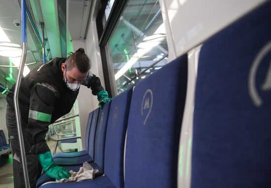 Russia Coronavirus Disinfection