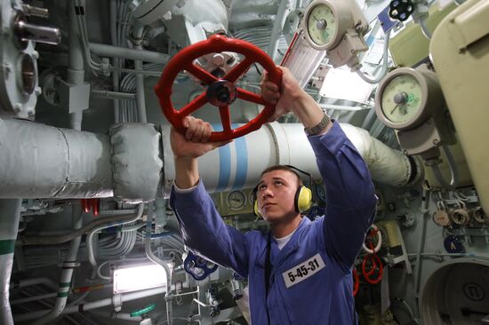 Russia Submarine Veliky Novgorod