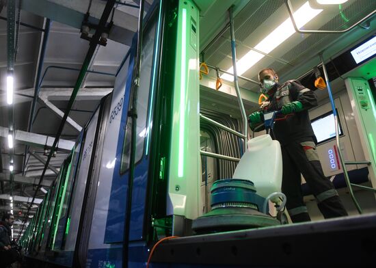Russia Coronavirus Disinfection