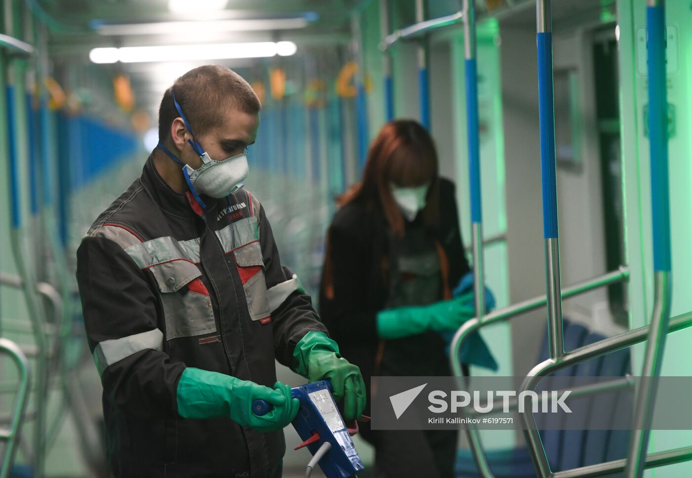 Russia Coronavirus Disinfection