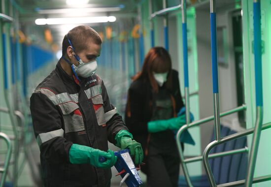 Russia Coronavirus Disinfection