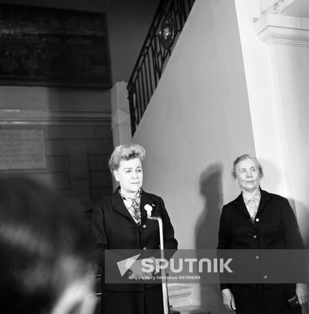 Minister of Culture of USSR Yekaterina Furtseva