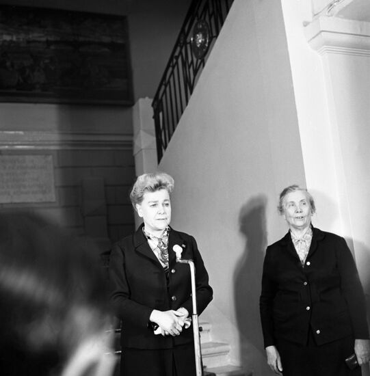 Minister of Culture of USSR Yekaterina Furtseva