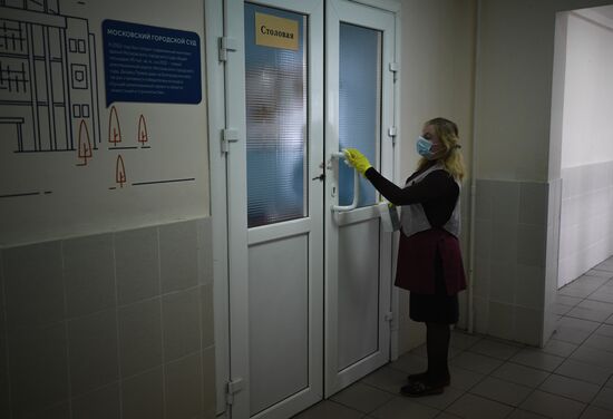 Russia Coronavirus Disinfection
