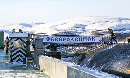 Russia Severodvinsk Nuclear Submarine
