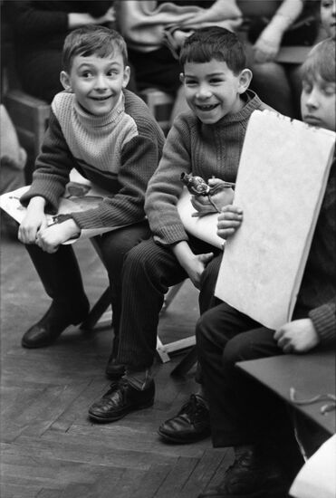 Clases at Moscow art school