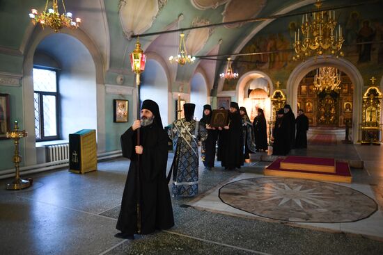 Russia Coronavirus Church