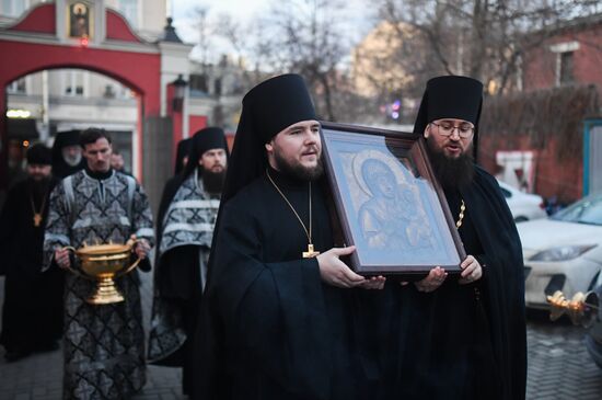 Russia Coronavirus Church