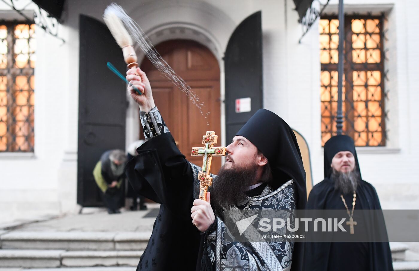 Russia Coronavirus Church