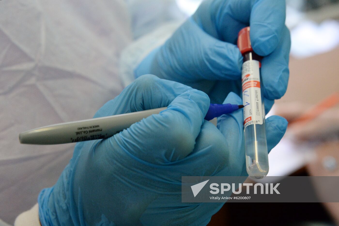 Russia Coronavirus Tests