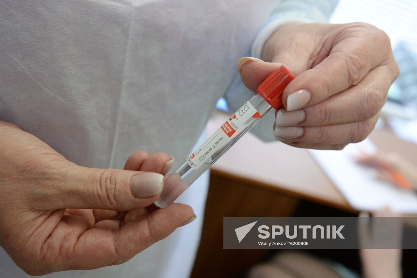 Russia Coronavirus Tests