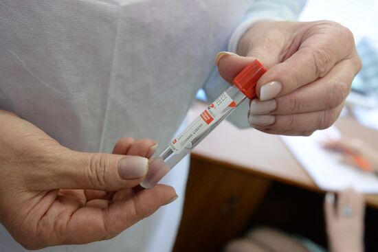 Russia Coronavirus Tests