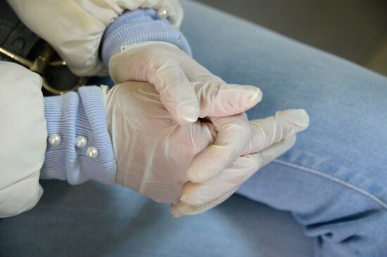 Russia Coronavirus Tests