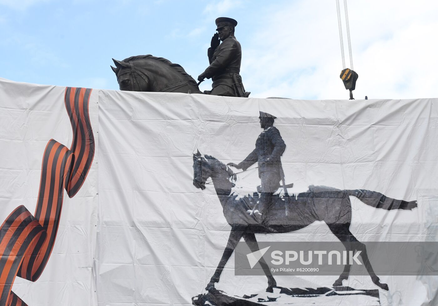 Russia Zhukov Monument Replacement