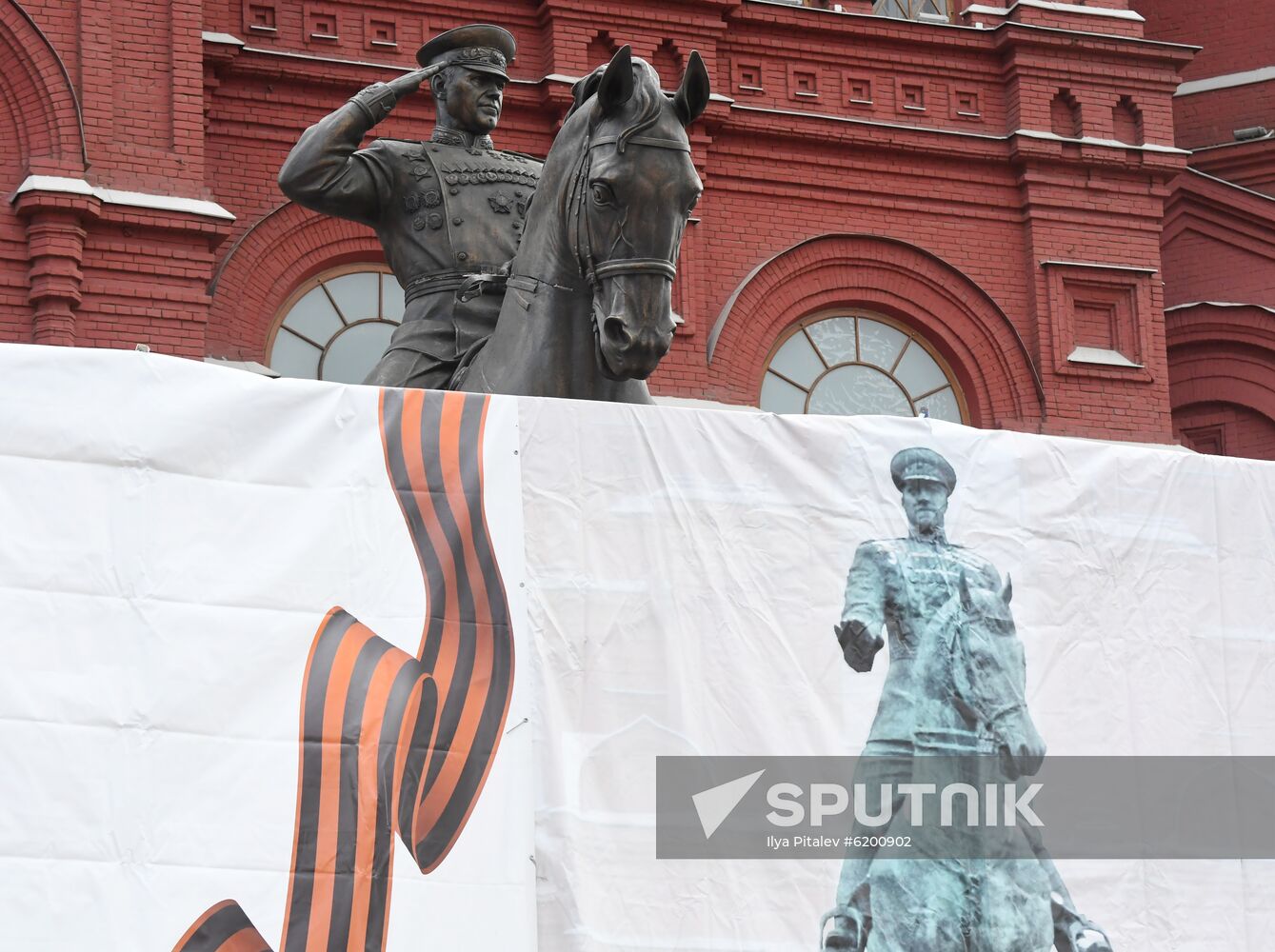 Russia Zhukov Monument Replacement