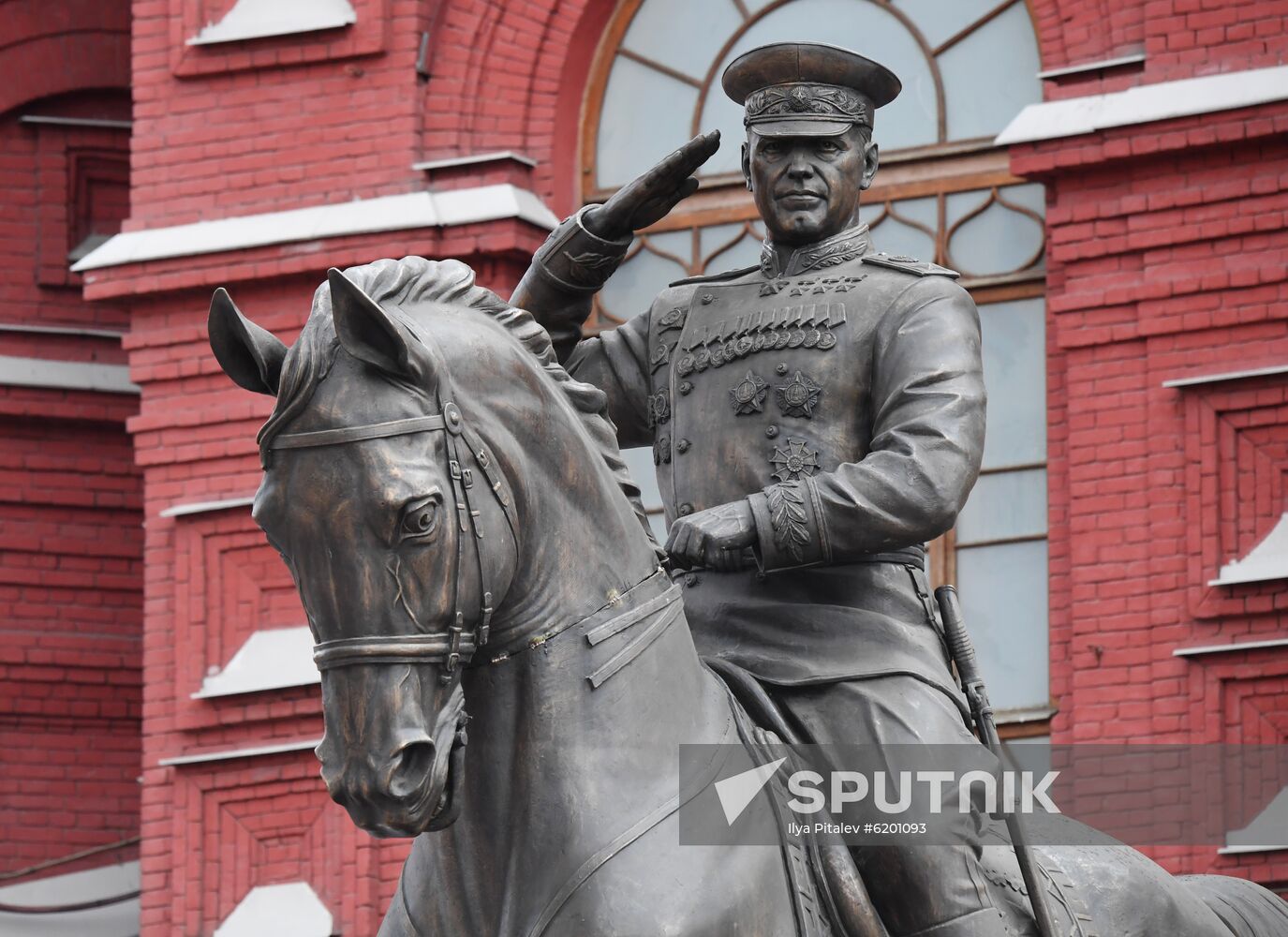 Russia Zhukov Monument Replacement