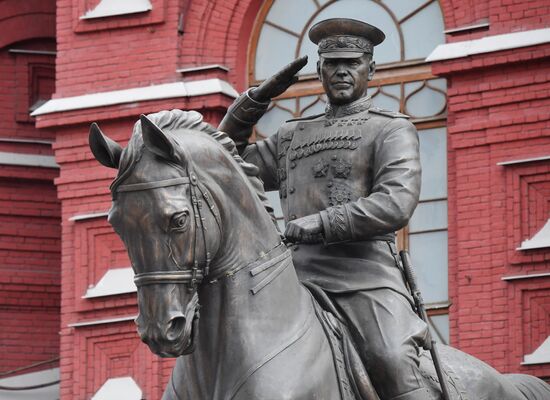 Russia Zhukov Monument Replacement