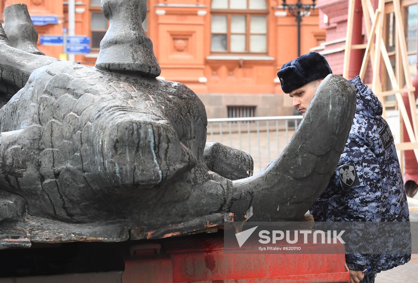 Russia Zhukov Monument Replacement