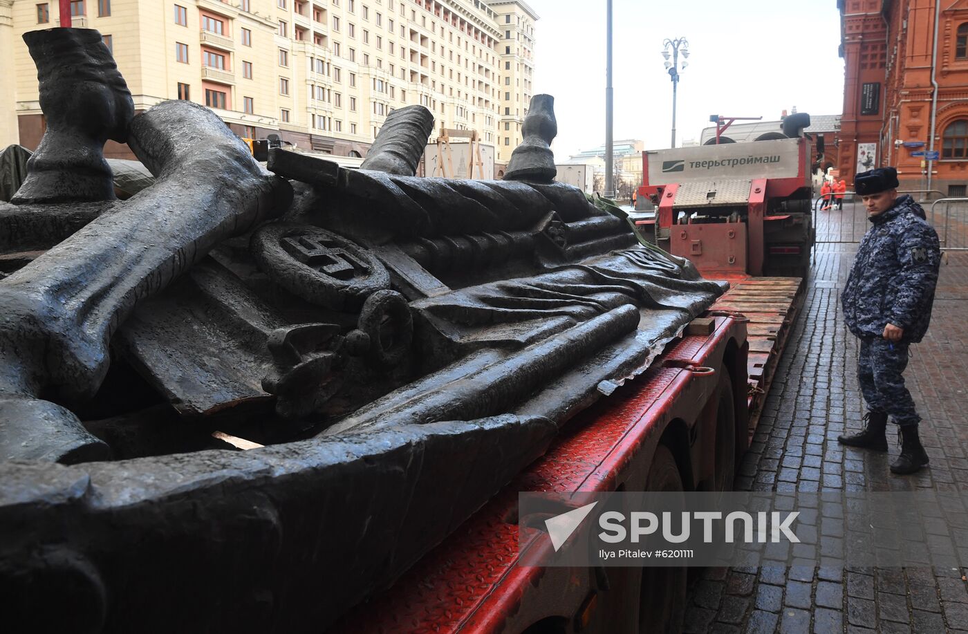 Russia Zhukov Monument Replacement