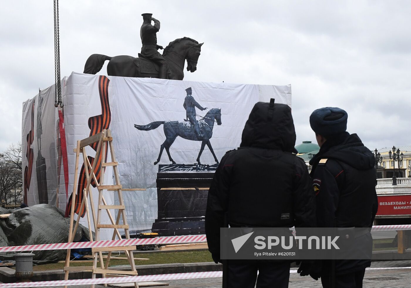 Russia Zhukov Monument Replacement