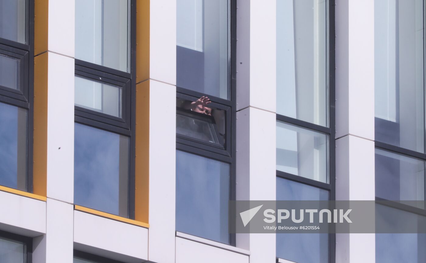 Russia Coronavirus Hospital