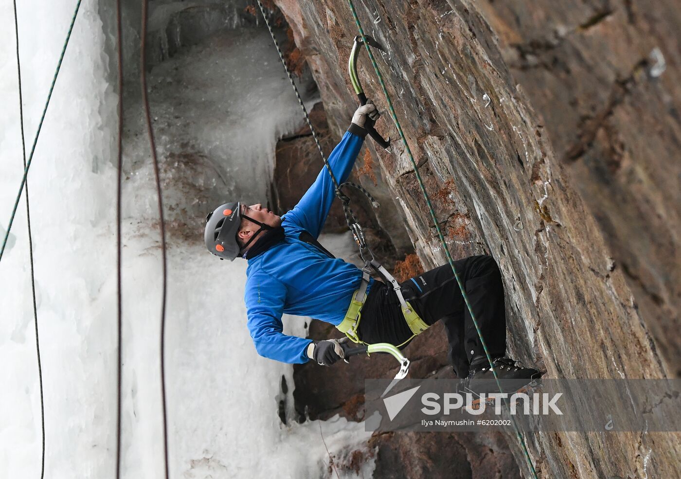 Russia Ice Climbing