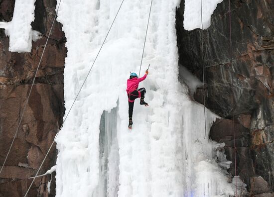 Russia Ice Climbing