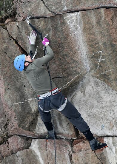 Russia Ice Climbing