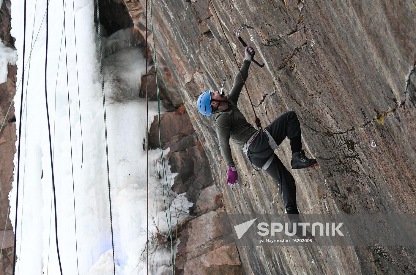 Russia Ice Climbing