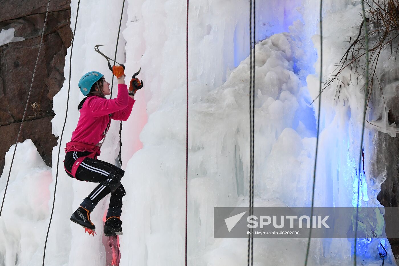 Russia Ice Climbing