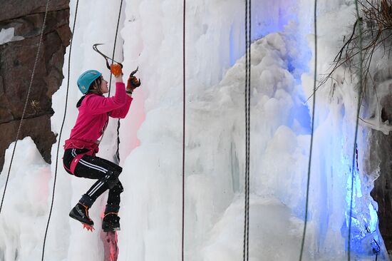 Russia Ice Climbing