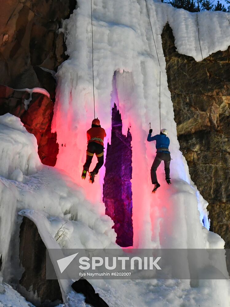 Russia Ice Climbing