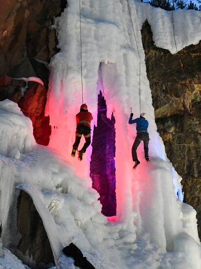 Russia Ice Climbing