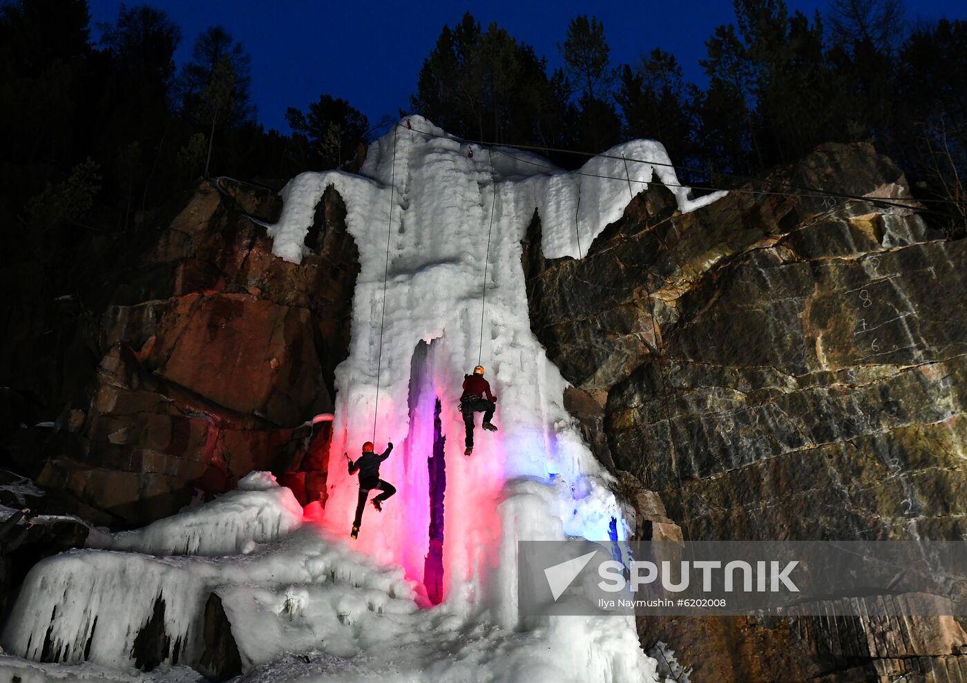 Russia Ice Climbing