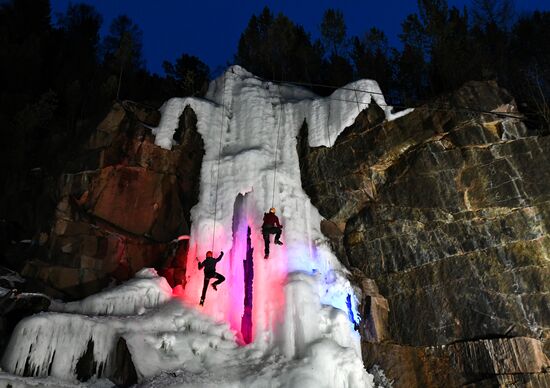 Russia Ice Climbing