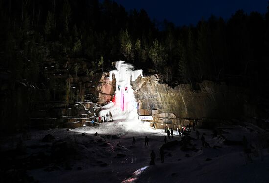 Russia Ice Climbing