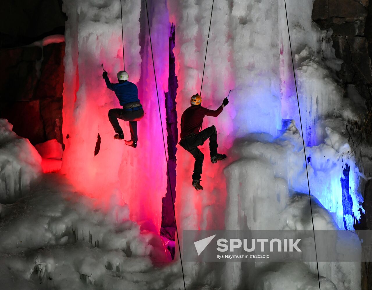 Russia Ice Climbing