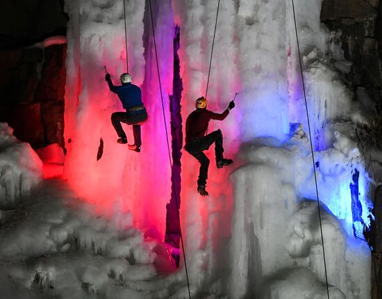 Russia Ice Climbing